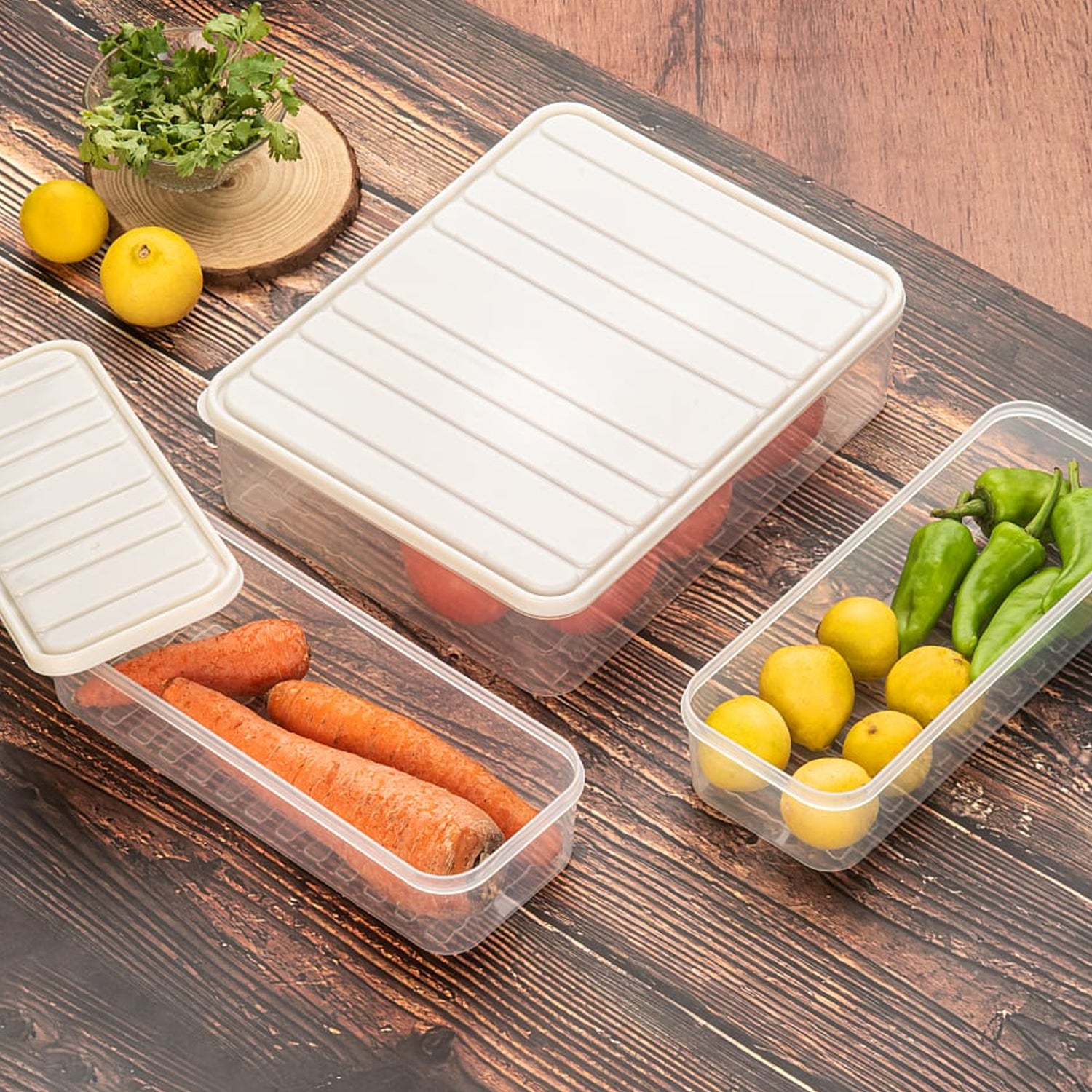 5637 Plastic Food Storage Container For Fridge Fridge Storage Boxes With Lid Stackable Fridge Storage Containers Freeze Organizer Items And Storage Vegetable Storage Box For Fridge (3 Pcs Set) 5637 Plastic Food Storage Container For Fridge Fridge Storage Boxes With Lid Stackable Fridge Storage Containers Freeze Organizer Items And Storage Vegetable Storage Box For Fridge (3 Pcs Set)